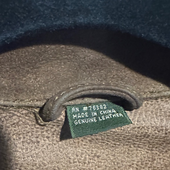 Timberland Weather Gear Brown Genuine Leather Jacket - Picture 4 of 9